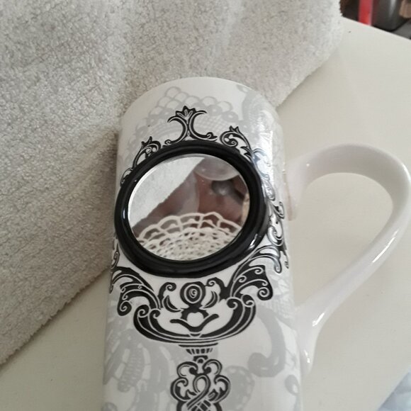 Hallmark Collectible Ceramic Mug - "Hello Beautiful" with Mirror - Picture 3 of 8